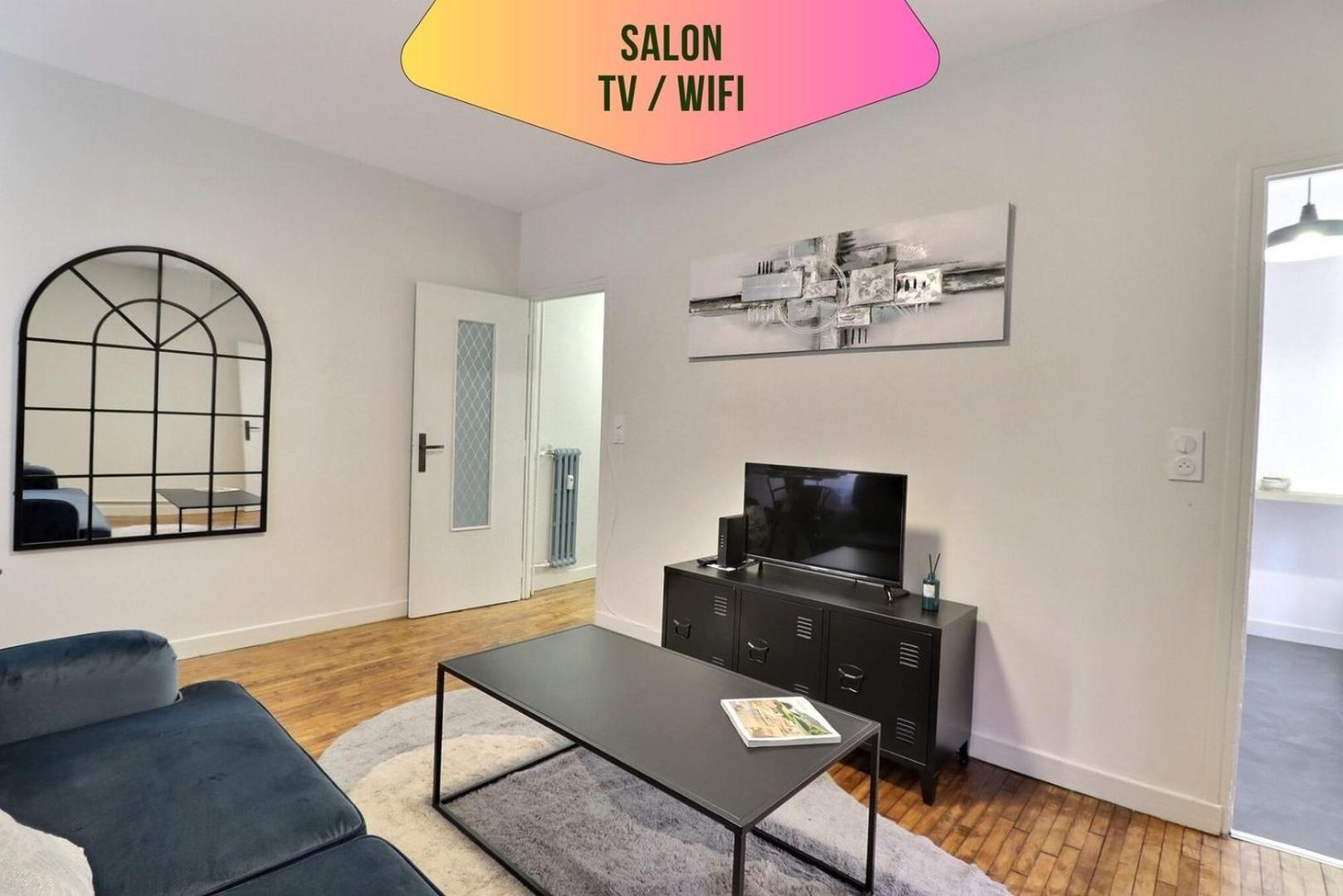 Madeleine - Centre-ville Proche Gare - Mon Groom Apartment Troyes